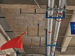 团风管廊支架的安装方法